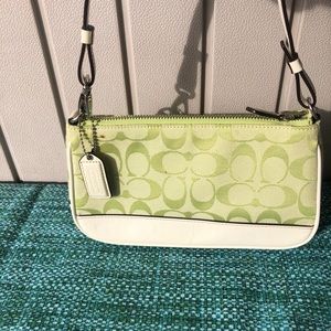Coach Lime Green Purse